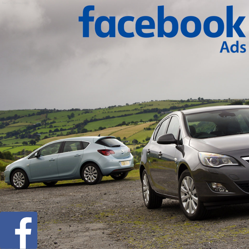 Vauxhall used car website visitors direct from Facebook advertising