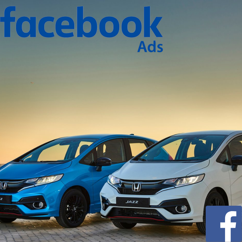 Honda used car website visitors direct from Facebook advertising
